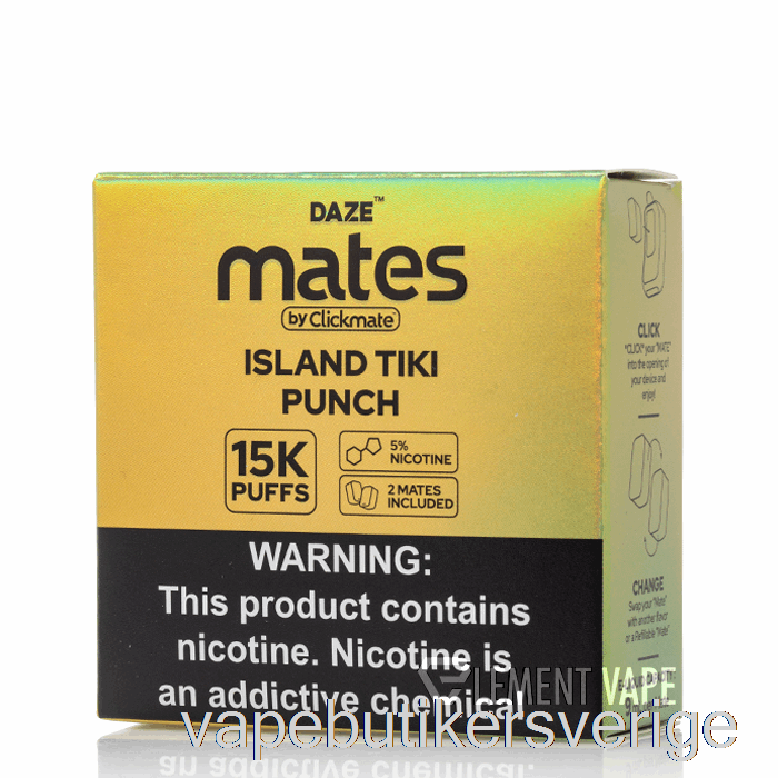 Vape Sverige 7 Daze Mate Pods Island Tiki Punch